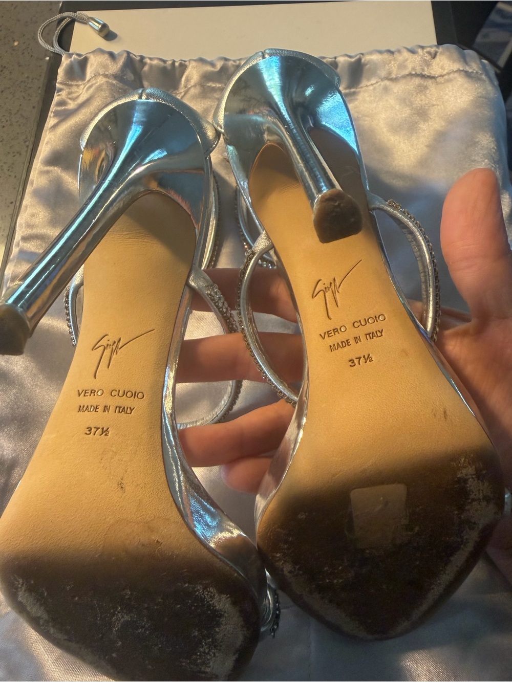 Giuseppe Zanotti Rhinestone Heels - Picture 5 of 5